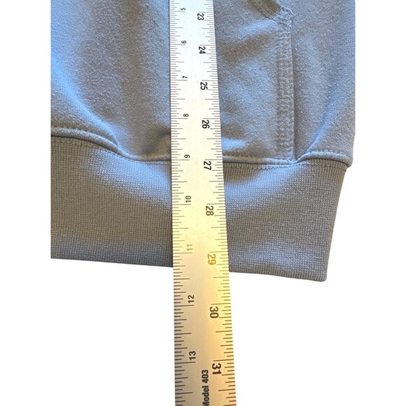 Carhartt K288 Hoodie Medium Loose Fit Blue Neon Logo Sleeve TS02880M Workwear - Picture 7 of 9